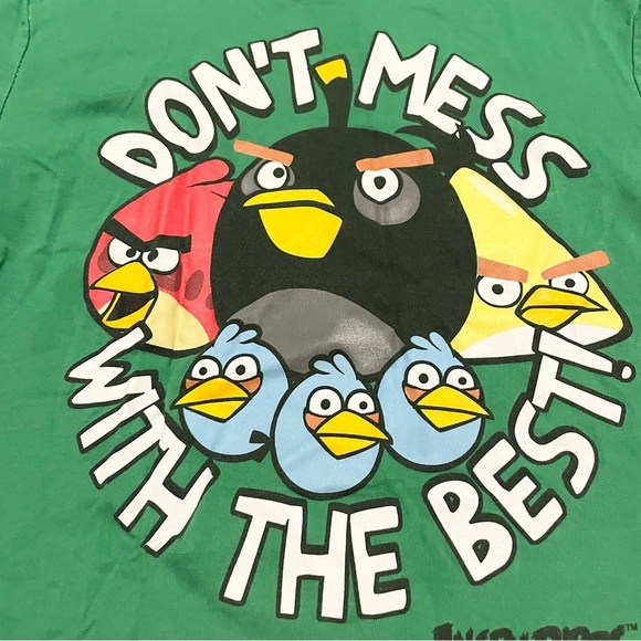 Angry Birds Kids Long Sleeve Shirt Size 4 - Picture 3 of 16
